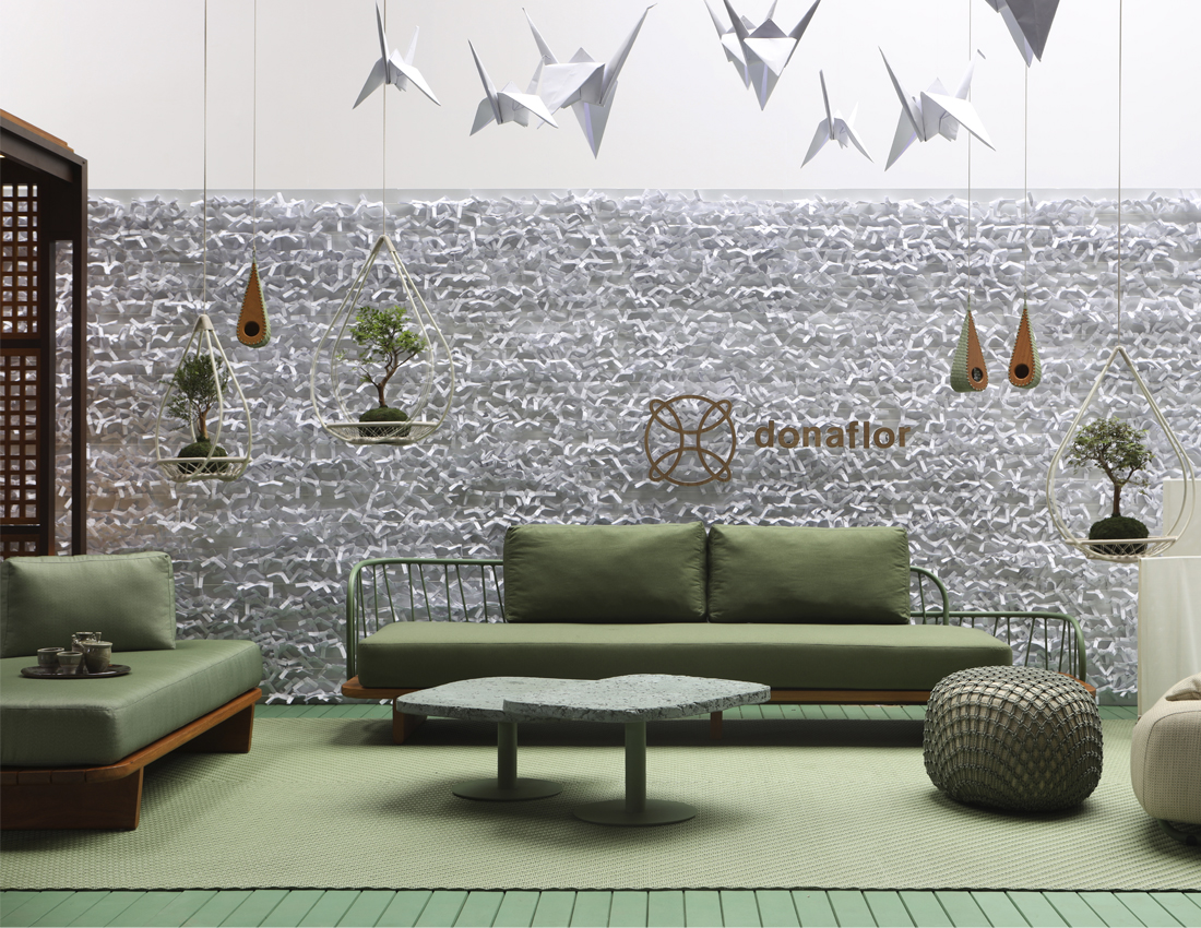 Pureza da estética oriental aliada ao charme do design brasileiro encantaram convidados no evento de lançamento do Jardim DonaFlor